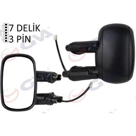 Gva 1029111 Doblo 01 Elektrik Isıtmalı Astarlı Konveks Sol Dış Dikiz Aynası
