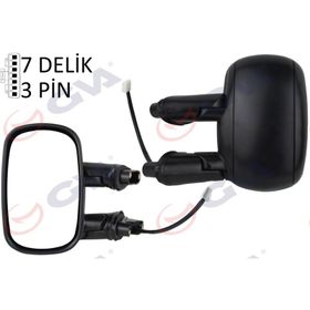 Gva 1029111 Doblo 01 Elektrik Isıtmalı Astarlı Konveks Sol Dış Dikiz Aynası