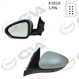 Gva 1029211 Egea 15 Elektrik Isıtmalı Konveks Sol Dış Dikiz Aynası