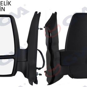 Gva 1032111 Transit 14 Elektrik Isıtmalı Sarı Sinyalli Desenli Konveks Sol Dış Dikiz Aynası