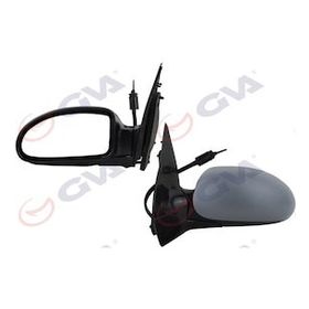 Gva 1035120 Focus 98 Mekanik Astarlı Siyah Konveks Sol Dış Dikiz Aynası