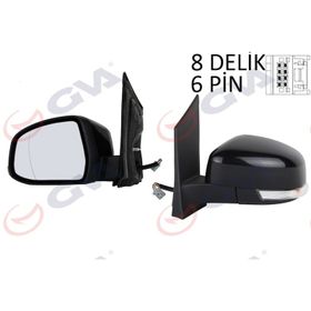 Gva 1035181 Focus 08 Elektrik Isıtmalı Sinyalli Asferik Sol Dış Dikiz Aynası