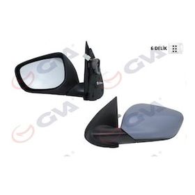 Gva 1043383 C-Elysee 301 13 Elektrikli Isıtmalı Astarlı Konveks Sol Dış Dikiz Aynası