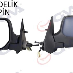 Gva 1045105 Berlingo-Partner 97 Astarlı Mekanik Isıtmalı Konveks Sol Dış Dikiz Aynası
