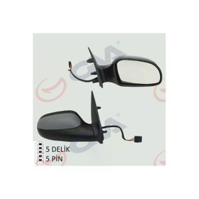 Gva 1050760 Saxo 96 Elektrik Isıtmalı Astarlı Konveks Sağ Dış Dikiz Aynası