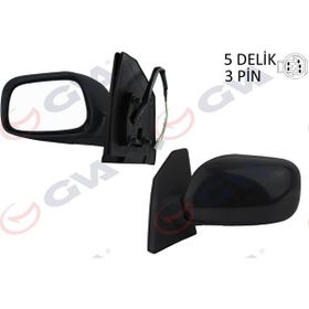 Gva 1071122 Corolla 02 Elektrikli Konveks Sol Dış Dikiz Aynası