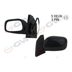 Gva 1071122 Corolla 02 Elektrikli Konveks Sol Dış Dikiz Aynası