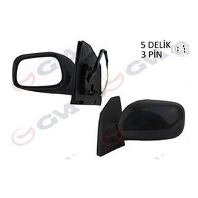 Gva 1071122 Corolla 02 Elektrikli Konveks Sol Dış Dikiz Aynası