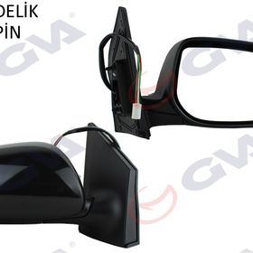 Gva 1071130 Corolla 08 Elektrik Isıtmalı Astarlı Konveks Sağ Dış Dikiz Aynası