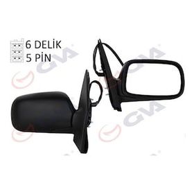 Gva 1071202 Yaris 99 Elektrikli Isıtmalı Konveks Sağ Dış Dikiz Aynası