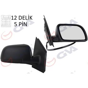 Gva 1075435 Polo 02 Elektrikli Isıtmalı Asferik Sağ Dış Dikiz Aynası