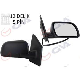 Gva 1075435 Polo 02 Elektrikli Isıtmalı Asferik Sağ Dış Dikiz Aynası