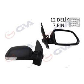 Gva 1075445 Polo 05 Elektrikli Isıtmalı Konveks Sağ Dış Dikiz Aynası