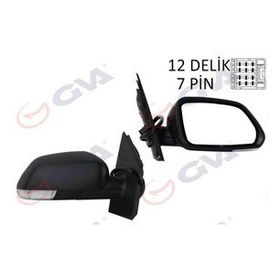 Gva 1075445 Polo 05 Elektrikli Isıtmalı Konveks Sağ Dış Dikiz Aynası