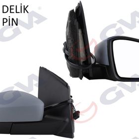 Gva 1075458 Polo 09 Elektrik Isıtmalı Astarlı Konveks Sağ Dış Dikiz Aynası