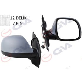 Gva 1075547 Transporter T6 Caravelle 10 Elektrikli Isıtmalı Katlanır Sağ Dış Dikiz Aynası