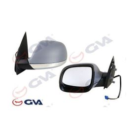 Gva 1075811 Amarok 09 Elektrikli Isıtmalı Nikelajlı Konveks Sol Dış Dikiz Aynası