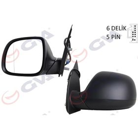 Gva 1075815 Amarok 09 Elektrikli Isıtmalı Desenli Asferik Sol Dış Dikiz Aynası