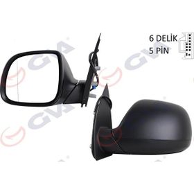 Gva 1075815 Amarok 09 Elektrikli Isıtmalı Desenli Asferik Sol Dış Dikiz Aynası