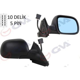 Gva 1075968 A3 96-00 Elektrik Isıtmalı Mavi Cam Konveks Sağ Dış Dikiz Aynası