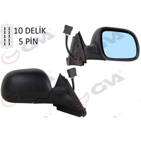 Gva 1075968 A3 96-00 Elektrik Isıtmalı Mavi Cam Konveks Sağ Dış Dikiz Aynası