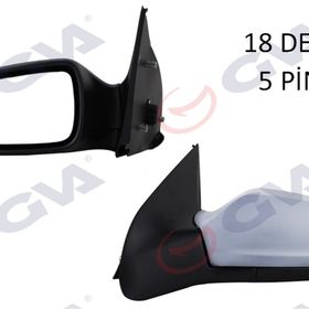 Gva 1090150 Astra H 04 Elektrikli Isıtmalı Astarlı Asferik Sol Dış Dikiz Aynası