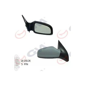 Gva 1090151 Astra H 04 Elektrik Isıtmalı Astarlı Konveks Sağ Dış Dikiz Aynası
