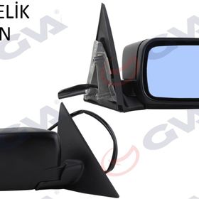 Gva 1099351 3 E46 98 Elektrik Isıtmalı Astarlı Asferik Sağ Dış Dikiz Aynası