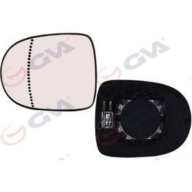 Gva 1114007 Clio III Sedan Isıtmalı Asferik Sağ Ayna Camı