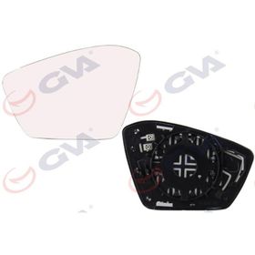 Gva 1161411 Superb 15 Isıtmalı Konveks Sol Ayna Camı