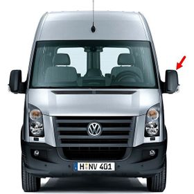 Gva 2E1857516A VW Volkswagen Crafter 2006-2016 Sol Dış Yan Dikiz Aynası Üst Kapağı