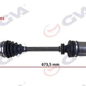 Gva 4411001 Sol Megane II 1.4/1.6 16 V-1.5 Dci 02-08 673 mm Komple Aks