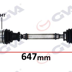 Gva 4411003 Sol Megane I 1.4/1.6 96-03 Abs'li 44 Diş 647 mm Komple Aks