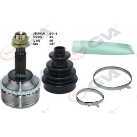 Gva 4414110K Clio II 1.4i 16 V 98-05 Kangoo 98-08 ABS'li 26 Diş 21x30x52.2 144.5 mm Dış Ön Aks Kafası