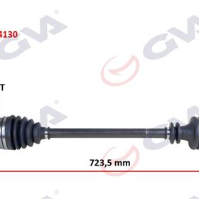 Gva 4414130 Sağ Clio II 1.5 Dci 98-05 Abs'li 44 Diş 728 mm Yaylı Komple Aks