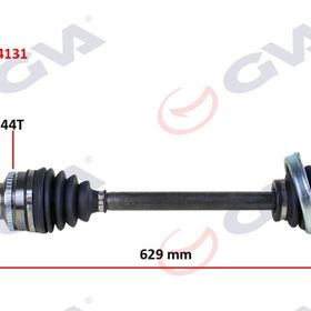 Gva 4414131 Sol Clio II 1.5 Dci 98-05 Abs'li 44 Diş 629 mm Yaylı Komple Aks