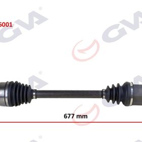 Gva 4416001 Sol Kangoo 3 1.5 Dci 08- 677 mm Komple Aks