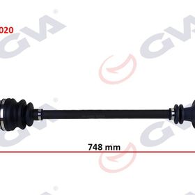 Gva 4418020 Sağ Laguna I 1.6 16 V 93-01 747 mm Komple Aks