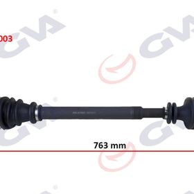 Gva 4419003 Sağ Dacia Logan-Sandero 1.4-1.6 04-12 763 mm Komple Aks