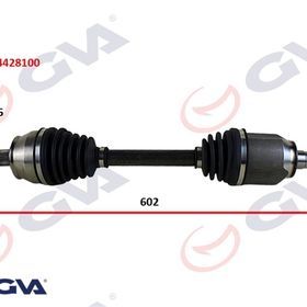 Gva 4428100 Sol Milli Aks Lale'li Grande Punto 1.3 Mtj 05- 75Hp 602 mm Komple Aks
