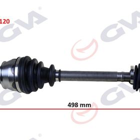 Gva 4428120 Sağ Mil'siz Aks Lale'siz Grande Punto 1.3 Mjt 75Hp 497 mm Komple Aks