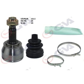 Gva 4429001K Doblo 1.9 JTD 01- Doblo-Albea 1.3 MTJ 05- 25x24x51 152 mm Dış Ön Aks Kafası