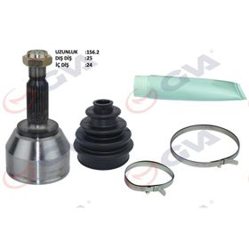 Gva 4433001K Transit Connect 1.8 TDCI 02-13 75HP 25x24x53.5 156.5 mm Dış Ön Aks Kafası
