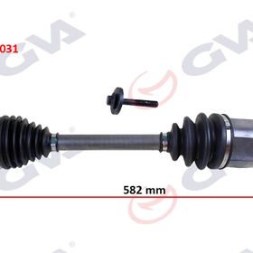 Gva 4435031 Sol Focus 2 04-12 1.6 Tdci-Volvo 1.6D 05-12 582 mm Komple Aks