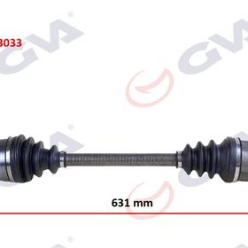 Gva 4443033 Sol Peugeot 307 1.4İ Man 00-07 631 mm Komple Aks