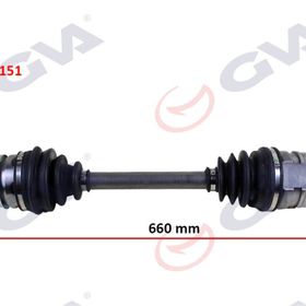 Gva 4471151 660 mm Corolla E15 Sol Komple Aks