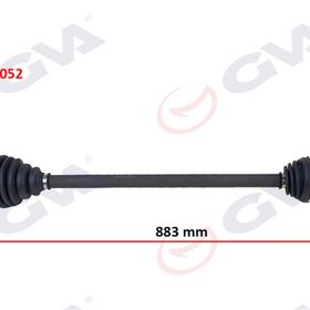 Gva 4475052 833 mm Golf VI 1.6İ Aouto Sağ Komple Aks