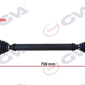 Gva 4475090 758 mm Polo V 9N Sağ Komple Aks