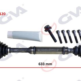 Gva 4475120 633 mm 45 Diş Passat 1.8T Sağ Komple Aks