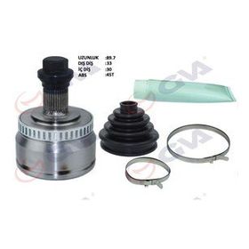 Gva 4475120K A4-Passat 1.8T 96-01 Absli 45 Diş 33X30x53 cm 92 mm Dış Aks Kafası